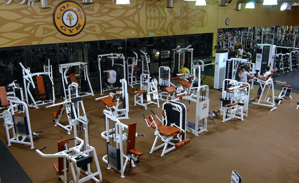 Gold's Gym Remodel, Dove Cyn CA